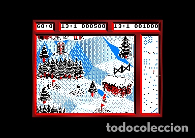 Videojuegos y consolas: Professional Ski Simulator [CodeMasters] 1987 [Amstrad CPC] - Foto 4