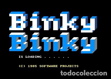 Videojuegos y consolas: Binky [Neil Kolban] 1985 Software Projects [AMSTRAD CPC] [PRECINTADO] - Foto 4