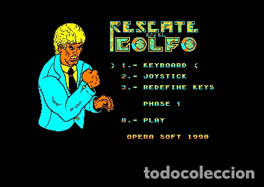 Videojuegos y consolas: Rescate en el Golfo [True Soft] 1989 Opera Software [AMSTRAD CPC] Azpiri - Foto 7