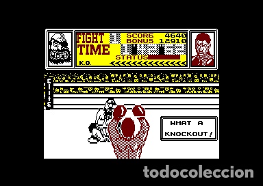 Videojuegos y consolas: Frank Bruno&acute;s Boxing [Elite] 1985 Encore / MCM Software - Erbe Software [Amstrad CPC] - Foto 4
