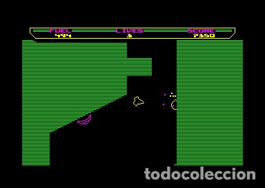 Videojuegos y consolas: Thrust [Firebird] 1986 [Amstrad CPC] Gravitar manual espa&ntilde;ol - Foto 7