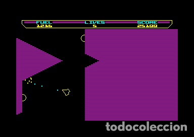 Videojuegos y consolas: Thrust [Firebird] 1986 [Amstrad CPC] Gravitar manual espa&ntilde;ol - Foto 8