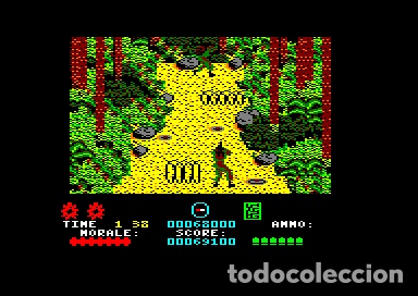 Videojuegos y consolas: Platoon [Ocean Software] [1988] - Erbe Software [Amstrad CPC] - Foto 8