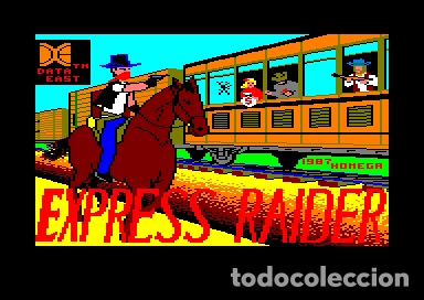 Videojuegos y consolas: Express Raider [US Gold] 1987 Data East - Erbe Software [Amstrad CPC] - Foto 4