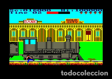 Videojuegos y consolas: Express Raider [US Gold] 1987 Data East - Erbe Software [Amstrad CPC] - Foto 5