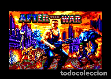 Videojuegos y consolas: After The War [Dinamic Software] 1989 [AMSTRAD CPC Disco] - Foto 12