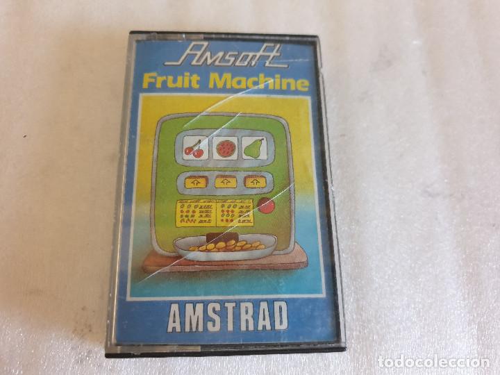 Videojuegos y consolas: JUEGO EN CASSETTE PARA AMSTRAD FRUIT MACHINE - Foto 1