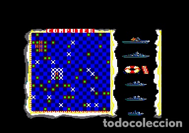 Videojuegos y consolas: BattleShip [ELITE Systems Ltd] 1988 - MCM Software [Amstrad CPC] - Foto 6