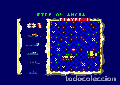 Videojuegos y consolas: BattleShip [ELITE Systems Ltd] 1988 - MCM Software [Amstrad CPC] - Foto 7