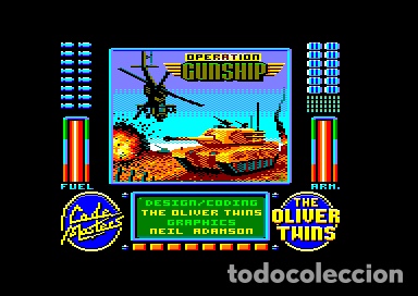 Videojuegos y consolas: Operation Gunship [Code Masters] 1989 - Erbe Software [Amstrad CPC] - Foto 4