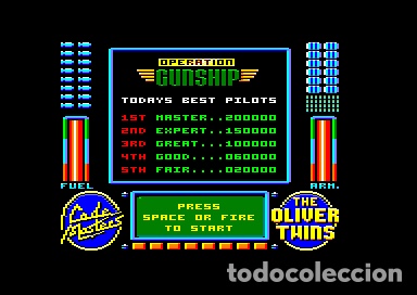 Videojuegos y consolas: Operation Gunship [Code Masters] 1989 - Erbe Software [Amstrad CPC] - Foto 6