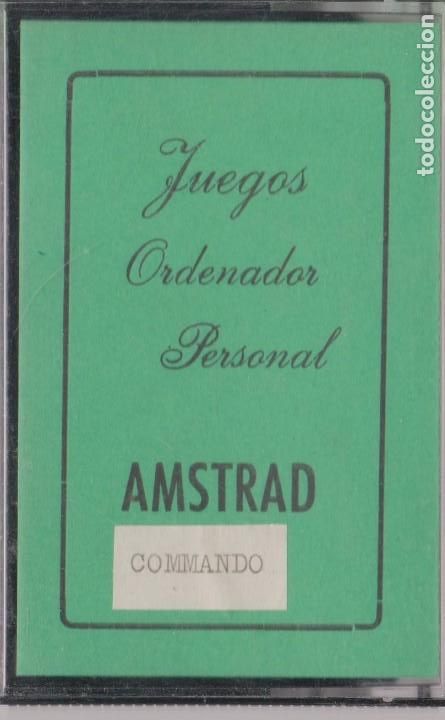 Videojuegos y consolas: Juegos ordenador personal Amstrad :COMMANDO - Foto 1