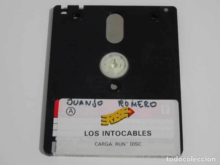Videojuegos y consolas: AMSTRAD CPC 6128 - Los Intocables ERBE Disco Disk Disc - Foto 1