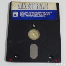 Videojuegos y Consolas: AMSTRAD CPC 6128 - DEMO BASE DE DATOS PRECESADOR TEXTOS PUZZLE ANIMAL VEGETAL NEW DISCO DISK DISC