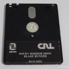 Videojuegos y Consolas: AMSTRAD CPC 6128 - ROCKY HORROR SHOW BLADE RUNNER ZAFIRO DISCO DISK DISC