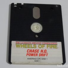 Videojuegos y Consolas: AMSTRAD CPC 6128 - WHEELS OF FIRE CHASE H.Q. POWER DRIFT HARD DRIVIN DISCO DISK DISC