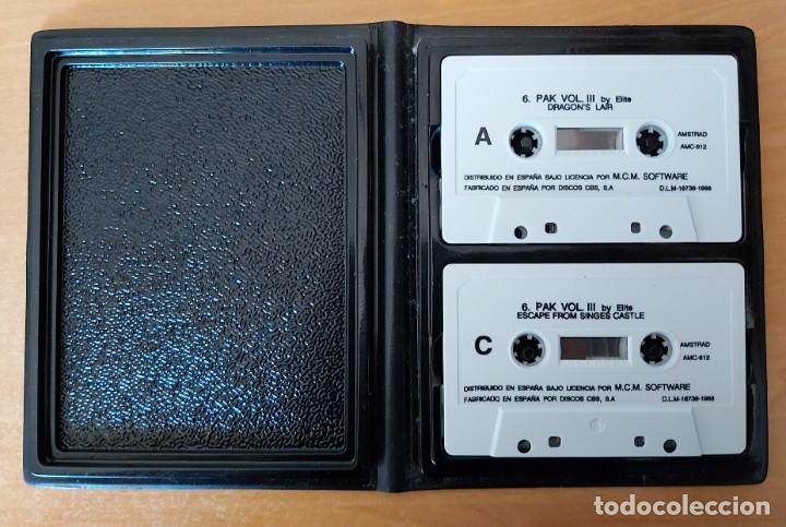 Videojuegos y consolas: 6 Pack Elite Amstrad Cinta - Foto 3