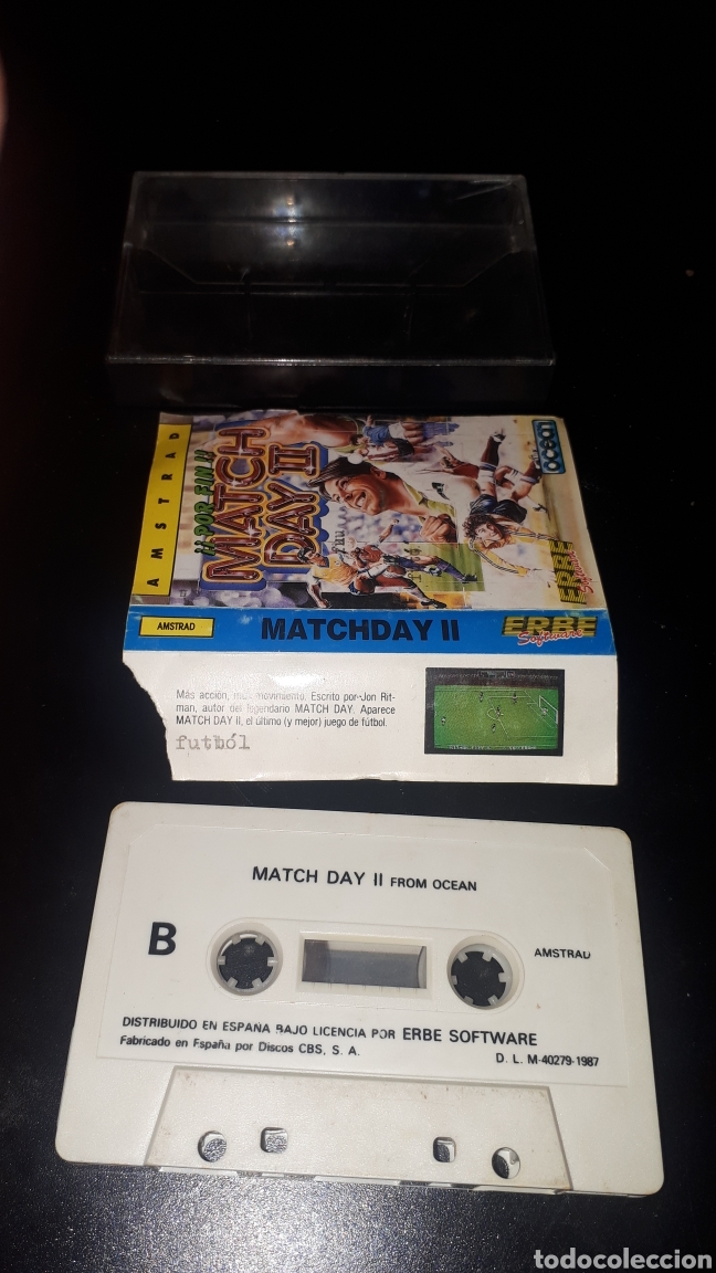 Videojuegos y consolas: JUEGO MATCH DAY II PARA AMSTRAD - Foto 1