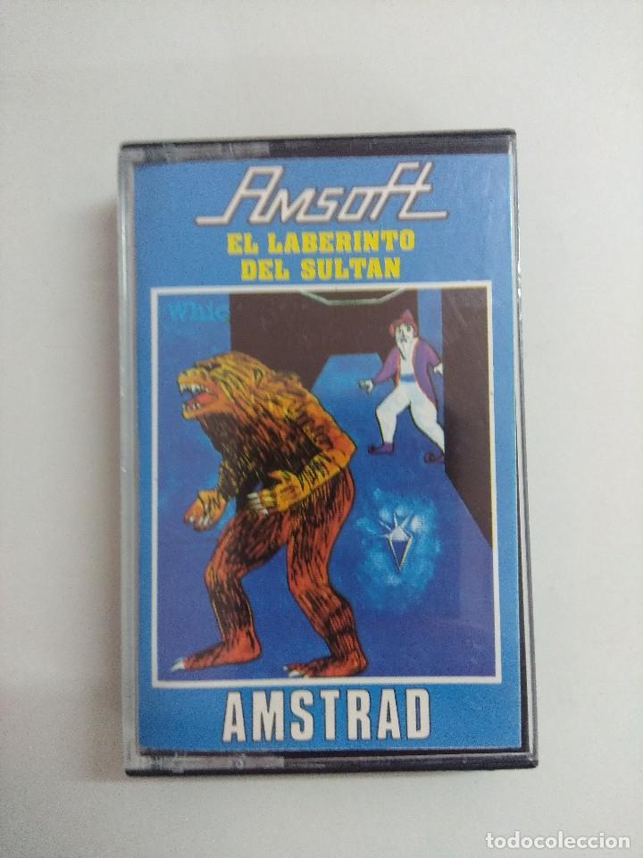 Videojuegos y consolas: CASETE AMSTRAD/EL LABERINTO DEL SULTAN. - Foto 1