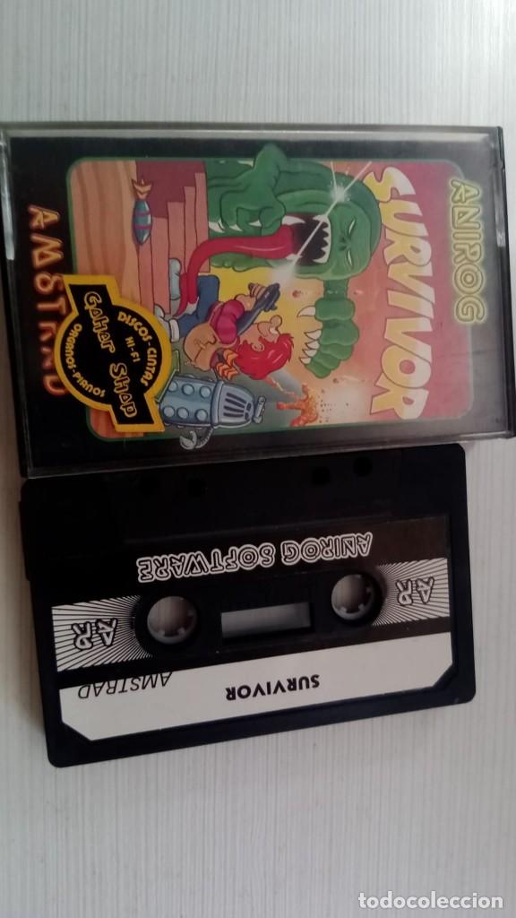 Videojuegos y consolas: SURVIVOR. VIDEOJUEGO EN CINTA PARA AMSTRAD. MICROBYTE - Foto 1