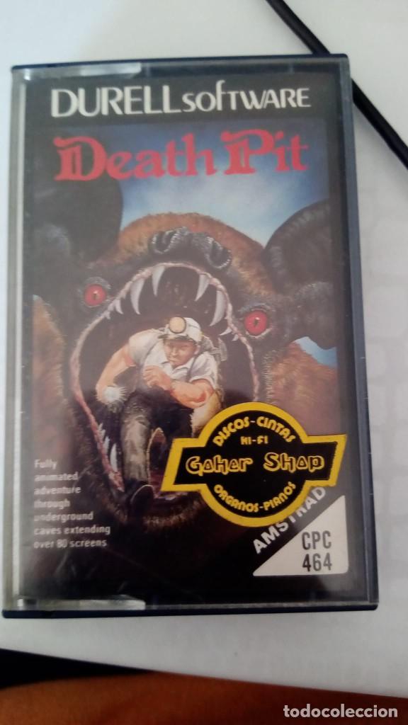Videojuegos y consolas: death pit amstrad - Foto 1
