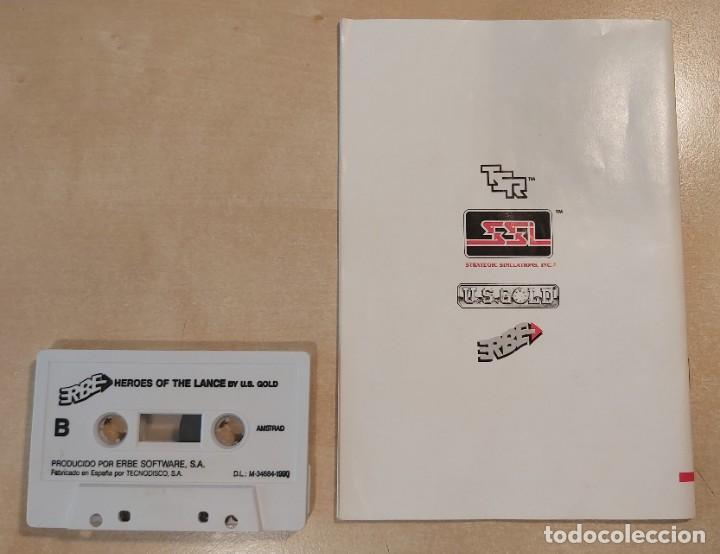 Videojuegos y consolas: Advanced Dungeos and Dragons Amstrad Cinta - Foto 2