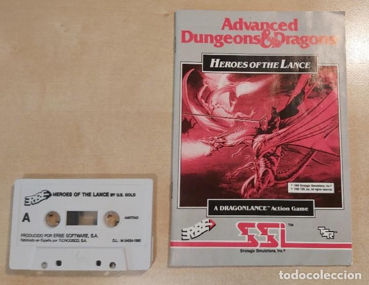 Videojuegos y consolas: Advanced Dungeos and Dragons Amstrad Cinta - Foto 3