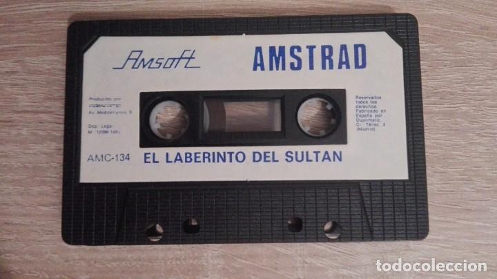 Videojuegos y consolas: EL LABERINTO DEL SULT&Aacute;N-AMSTRAD CASSETTE-AMSOFT-A&Ntilde;O 1985. - Foto 5