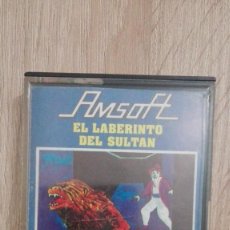 Videojuegos y Consolas: EL LABERINTO DEL SULTÁN-AMSTRAD CASSETTE-AMSOFT-AÑO 1985.