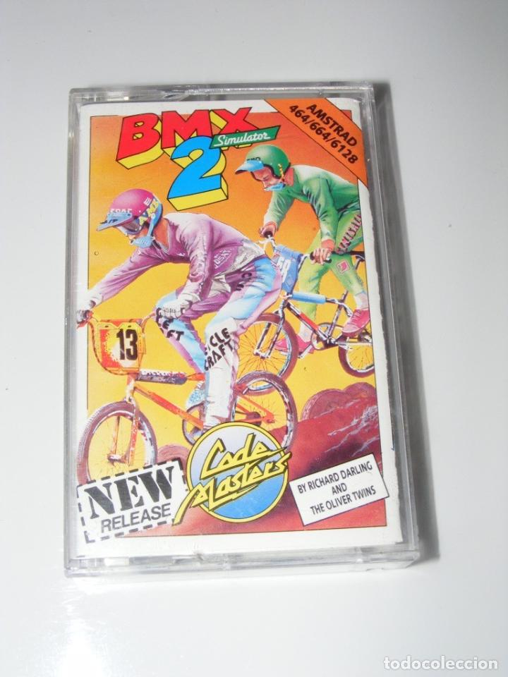 Videojuegos y consolas: Juego Amstrad CPC BMX Simulator 2 como nuevo - Foto 1