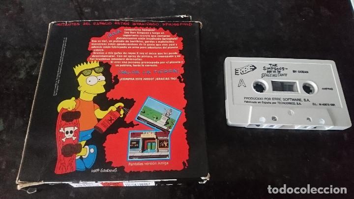 Videojuegos y consolas: Juego The Simpsons Bart vs the space mutants Amstrad - Foto 2