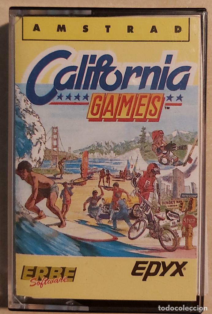 Videojuegos y consolas: California Games Amstrad Cinta - Foto 1
