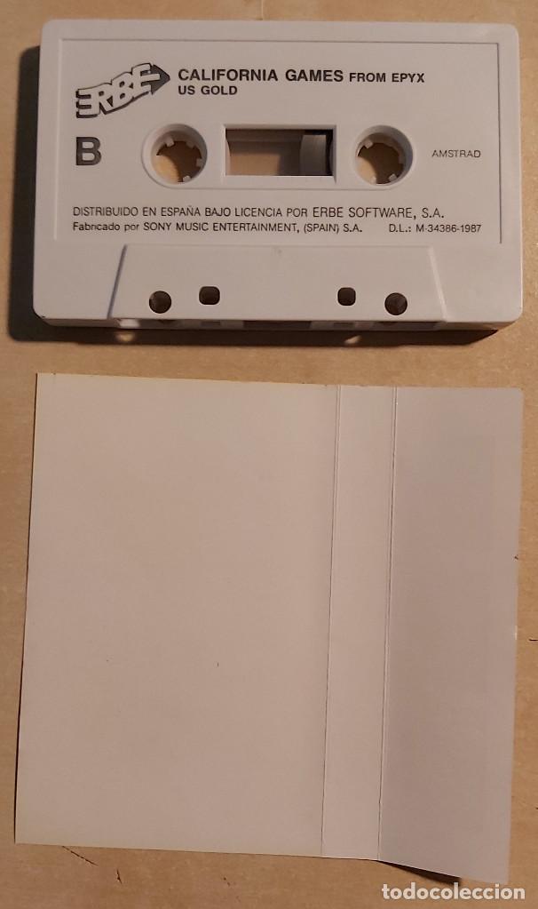 Videojuegos y consolas: California Games Amstrad Cinta - Foto 5