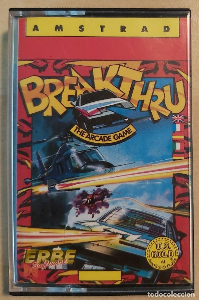 Videojuegos y consolas: Breakthru Amstrad Cinta - Foto 1