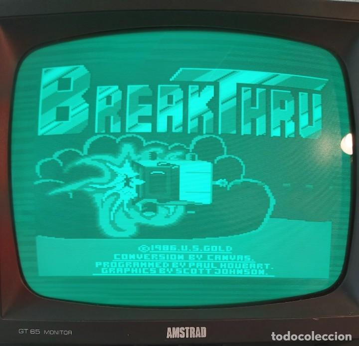 Videojuegos y consolas: Breakthru Amstrad Cinta - Foto 2