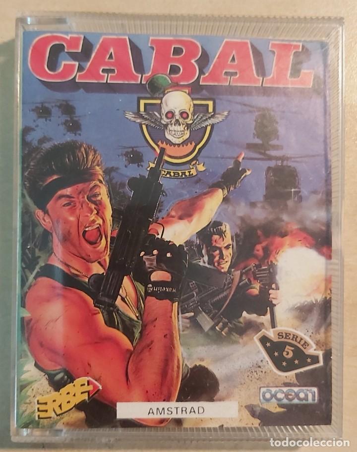 Videojuegos y consolas: Cabal Amstrad Cinta - Foto 1