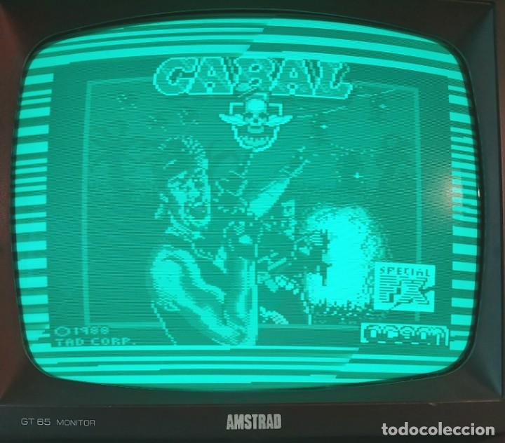 Videojuegos y consolas: Cabal Amstrad Cinta - Foto 2