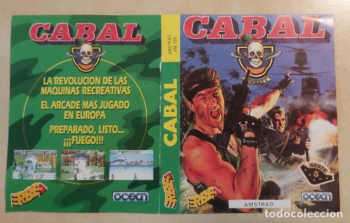 Videojuegos y consolas: Cabal Amstrad Cinta - Foto 4