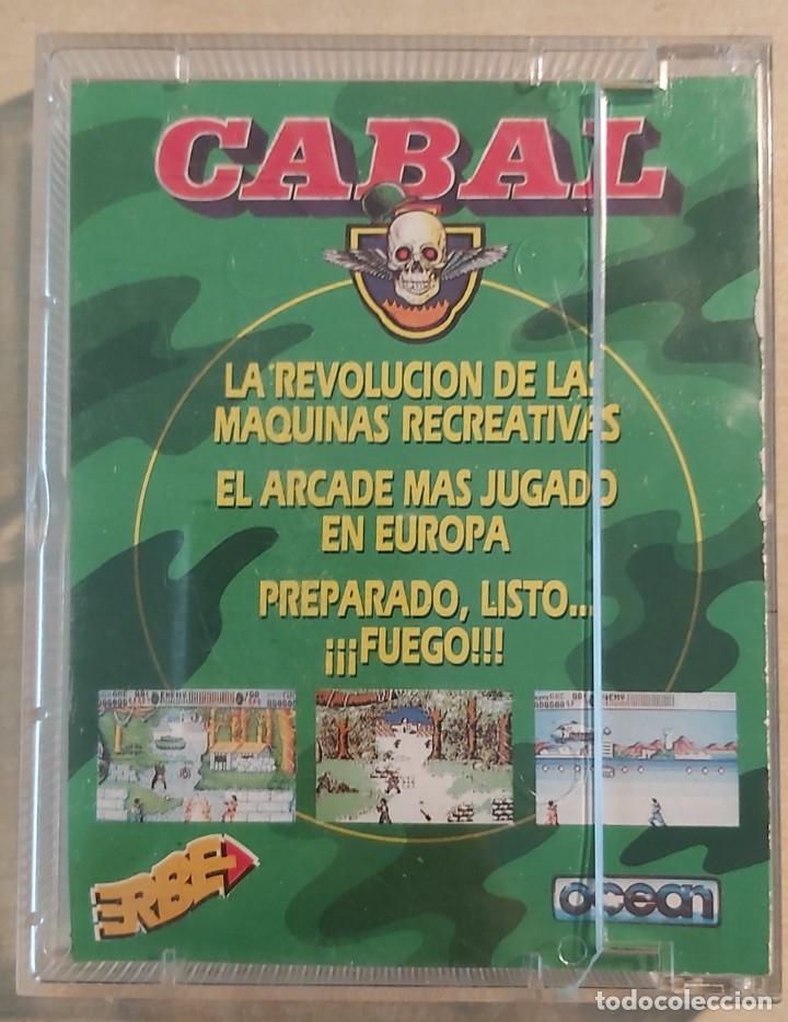 Videojuegos y consolas: Cabal Amstrad Cinta - Foto 6