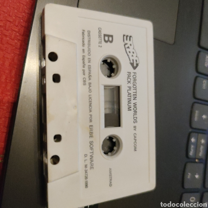 Videojuegos y consolas: FORGOTTEN WORLDS Amstrad cinta sin caja - Foto 2
