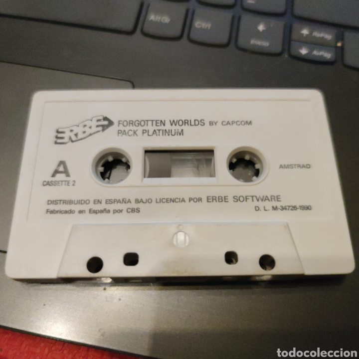 Videojuegos y consolas: FORGOTTEN WORLDS Amstrad cinta sin caja - Foto 1