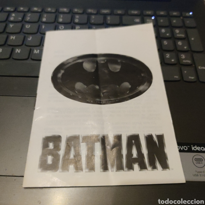 Videojuegos y consolas: BAT-MAN Amstrad cinta con manual sin caja - Foto 3
