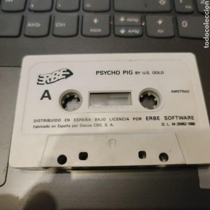 Videojuegos y consolas: PSYCHO PIG Y TITANIC ,Amstrad solo cinta - Foto 1