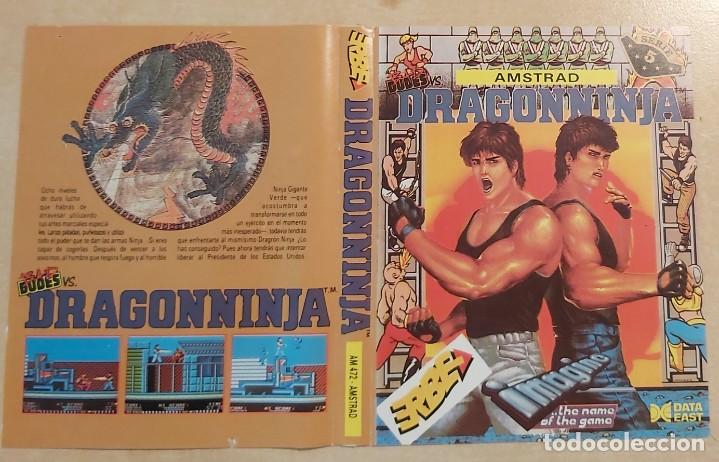 Videojuegos y consolas: Dragon Ninja Amstrad Cinta - Foto 3