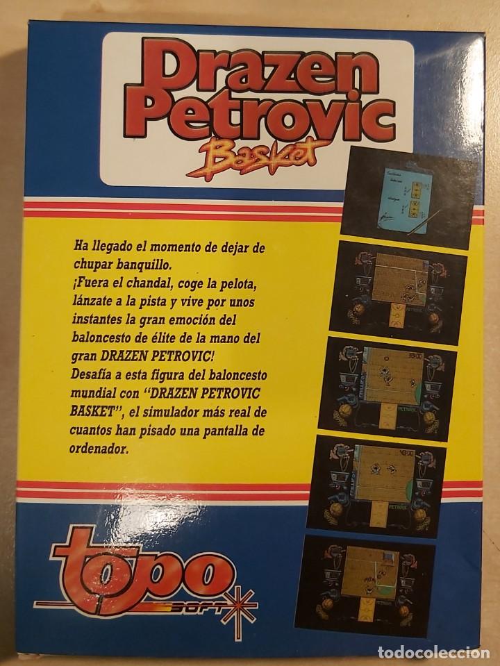 Videojuegos y consolas: Drazen Petrovic Basket Amstrad Cinta - Foto 12