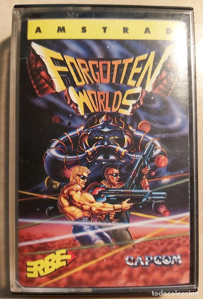 Videojuegos y consolas: Forgotten Worlds Amstrad Cinta - Foto 1