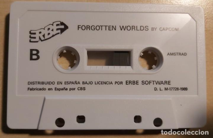 Videojuegos y consolas: Forgotten Worlds Amstrad Cinta - Foto 8