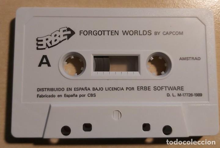 Videojuegos y consolas: Forgotten Worlds Amstrad Cinta - Foto 9
