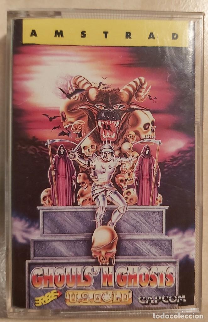 Videojuegos y consolas: Ghouls&acute;n Ghosts Amstrad Cinta - Foto 1