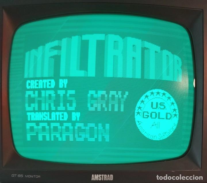 Videojuegos y consolas: Infiltrator Amtrad Cinta - Foto 3
